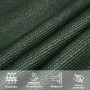 Toldo de vela verde oscuro HDPE 160 g/m² 4/5x4 m de , Sombrillas - Ref: Foro24-311491, Precio: 39,13 €, Descuento: %