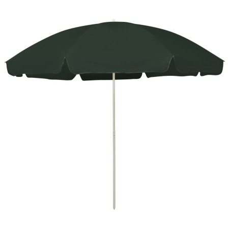 Sombrilla de playa verde 300 cm de , Sombrillas - Ref: Foro24-314709, Precio: 40,38 €, Descuento: %