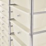 Carrito de almacenaje portátil XXL 15 cajones plástico blanco de , Carretillas de carga - Ref: Foro24-320408, Precio: 131,32 ...