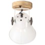 Lámparas industriales de pared/techo 2 uds blanca 20x25 cm E27 de , Lámparas - Ref: Foro24-320519, Precio: 50,69 €, Descuento: %