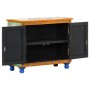 Aparador de madera maciza de mango pintado a mano 70x35x60 cm de , Aparadores - Ref: Foro24-321665, Precio: 193,99 €, Descuen...
