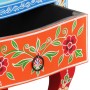 Mesita de noche pintada a mano madera maciza mango 40x30x60 cm de , Mesitas de noche - Ref: Foro24-321667, Precio: 129,22 €, ...