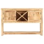 Aparador de madera de mango rugosa 120x30x76 cm de , Aparadores - Ref: Foro24-321788, Precio: 312,19 €, Descuento: %