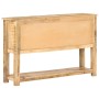 Aparador de madera de mango rugosa 120x30x76 cm de , Aparadores - Ref: Foro24-321788, Precio: 312,19 €, Descuento: %