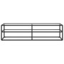 Mueble para TV negro con vidrio templado negro 160x40x40 cm de , Muebles TV - Ref: Foro24-322867, Precio: 288,29 €, Descuento: %