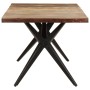 Mesa de comedor de madera maciza reciclada 180x90x76 cm de , Mesas de cocina y de comedor - Ref: Foro24-323570, Precio: 326,5...
