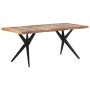 Mesa de comedor de madera maciza reciclada 180x90x76 cm de , Mesas de cocina y de comedor - Ref: Foro24-323570, Precio: 326,5...