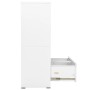 Armario archivador de acero blanco 90x46x134 cm de , Armarios archivadores - Ref: Foro24-336294, Precio: 443,02 €, Descuento: %