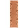 Alfombra de pasillo antideslizante marrón 67x250 cm de , Alfombras - Ref: Foro24-336640, Precio: 30,93 €, Descuento: %