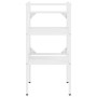 Estructura de lavabo de hierro blanco 40x38x31 cm de , Tocadores de baño - Ref: Foro24-338484, Precio: 59,88 €, Descuento: %