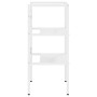 Estructura de lavabo de hierro blanco 40x38x31 cm de , Tocadores de baño - Ref: Foro24-338484, Precio: 59,88 €, Descuento: %