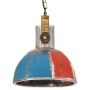 Lámpara colgante industrial redonda multicolor E27 25 W 30 cm de , Lámparas - Ref: Foro24-344396, Precio: 65,26 €, Descuento: %