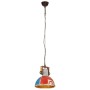 Lámpara colgante industrial redonda multicolor E27 25 W 30 cm de , Lámparas - Ref: Foro24-344396, Precio: 65,26 €, Descuento: %