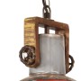 Lámpara colgante industrial redonda multicolor E27 25 W 30 cm de , Lámparas - Ref: Foro24-344396, Precio: 65,26 €, Descuento: %