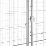 Perrera de exterior de acero galvanizado con techo 12,1 m² de , Casetas y cercados para perros - Ref: Foro24-3082304, Precio:...