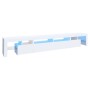 Mueble de TV con luces LED blanco 260x36,5x40 cm de , Muebles TV - Ref: Foro24-3152778, Precio: 176,82 €, Descuento: %