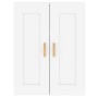 Armarios de pared 2 uds madera de ingeniería blanco de , Aparadores - Ref: Foro24-3197977, Precio: 144,96 €, Descuento: %