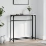 Mesa consola madera de ingeniería gris Sonoma 75x19,5x75 cm de , Mesas auxiliares - Ref: Foro24-834138, Precio: 33,48 €, Desc...