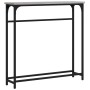 Mesa consola madera de ingeniería gris Sonoma 75x19,5x75 cm de , Mesas auxiliares - Ref: Foro24-834138, Precio: 33,48 €, Desc...