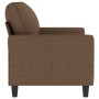 Sofá de 2 plazas de tela marrón 120 cm de , Sofás - Ref: Foro24-359158, Precio: 216,18 €, Descuento: %