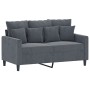 Juego de sofás con cojines 3 piezas terciopelo gris oscuro de , Sofás - Ref: Foro24-3201681, Precio: 632,58 €, Descuento: %