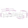Juego de sofás 2 piezas terciopelo rosa de , Sofás - Ref: Foro24-3202017, Precio: 556,12 €, Descuento: %