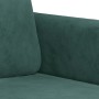 Juego de sofás con cojines 2 piezas terciopelo verde oscuro de , Sofás - Ref: Foro24-3202036, Precio: 591,47 €, Descuento: %