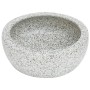Lavabo sobre encimera redondo cerámica gris Φ41x14 cm de , Lavabos - Ref: Foro24-155064, Precio: 92,07 €, Descuento: %