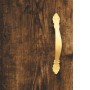 Aparador alto madera contrachapada roble ahumado 69,5x34x180 cm de , Aparadores - Ref: Foro24-3199926, Precio: 165,54 €, Desc...