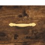 Aparador alto madera contrachapada roble ahumado 69,5x34x180 cm de , Aparadores - Ref: Foro24-3199926, Precio: 165,54 €, Desc...