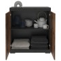 FMD Cómoda con 2 puertas gris y estilo antiguo 80x34,9x89,9 cm de , Armarios roperos - Ref: Foro24-447413, Precio: 137,27 €, ...
