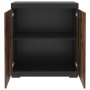 FMD Cómoda con 2 puertas gris y estilo antiguo 80x34,9x89,9 cm de , Armarios roperos - Ref: Foro24-447413, Precio: 137,27 €, ...