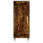 Aparador de madera contrachapada roble ahumado 34,5x34x180 cm de , Aparadores - Ref: Foro24-3200438, Precio: 95,15 €, Descuen...