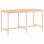 Set de mesa y taburetes altos jardín 9 pzas madera maciza pino de , Conjuntos de jardín - Ref: Foro24-3157787, Precio: 670,46...