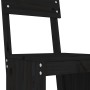 Set de mesa y taburetes altos jardín 5 piezas madera pino negro de , Conjuntos de jardín - Ref: Foro24-3157803, Precio: 353,2...