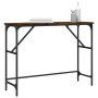 Mesa consola madera de ingeniería roble ahumado 100x32x75 cm de , Mesas auxiliares - Ref: Foro24-834057, Precio: 42,24 €, Des...