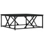 Mesa de centro madera contrachapada negro 70x70x30 cm de , Mesas de centro - Ref: Foro24-835369, Precio: 57,10 €, Descuento: %