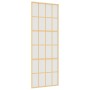 Puerta corredera dorada vidrio ESG esmerilado aluminio 76x205cm de , Puertas para el hogar - Ref: Foro24-155175, Precio: 176,...