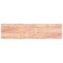 Tablero mesa madera roble tratada marrón claro 200x50x(2-4) cm de , Tableros para mesas - Ref: Foro24-3156397, Precio: 133,06...