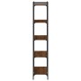 Librería 5 estantes madera ingeniería roble marrón 80x30x154 cm de , Librerías y estanterías - Ref: Foro24-837681, Precio: 49...
