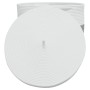 Cesta de almacenaje con tapa algodón blanco y negro Ø40x35 cm de , Cestas - Ref: Foro24-358499, Precio: 38,47 €, Descuento: %