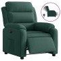 Sillón reclinable eléctrico de terciopelo verde oscuro de , Sillones - Ref: Foro24-3205072, Precio: 261,69 €, Descuento: %