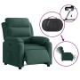 Sillón reclinable eléctrico de terciopelo verde oscuro de , Sillones - Ref: Foro24-3205072, Precio: 261,69 €, Descuento: %