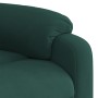 Sillón reclinable eléctrico de terciopelo verde oscuro de , Sillones - Ref: Foro24-3205072, Precio: 261,69 €, Descuento: %