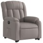 Sillón eléctrico reclinable elevable de tela gris taupe de , Sillones - Ref: Foro24-3205348, Precio: 339,37 €, Descuento: %
