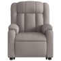 Sillón eléctrico reclinable elevable de tela gris taupe de , Sillones - Ref: Foro24-3205348, Precio: 339,37 €, Descuento: %