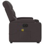 Sillón masaje eléctrico reclinable elevable tela marrón oscuro de , Sillones - Ref: Foro24-3204637, Precio: 327,84 €, Descuen...
