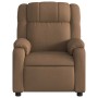 Sillón reclinable eléctrico de tela marrón de , Sillones - Ref: Foro24-3205182, Precio: 273,46 €, Descuento: %