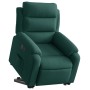 Sillón eléctrico reclinable elevable de terciopelo verde oscuro de , Sillones - Ref: Foro24-3205116, Precio: 349,61 €, Descue...