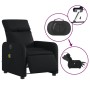 Sillón de masaje reclinable eléctrico cuero sintético negro de , Sillones - Ref: Foro24-3206742, Precio: 269,70 €, Descuento: %